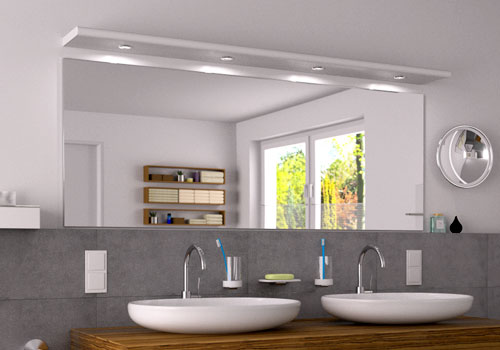 Infrarot-Spiegelheizung