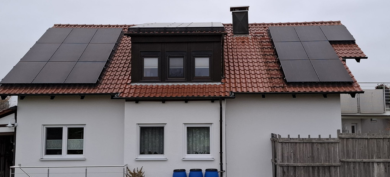 Zweifamilienhaus von Ölheizung auf Infrarotheizung umgestellt