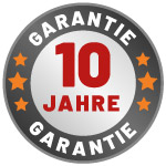 10 Jahre Garantie